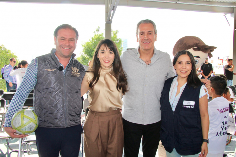 Pepe Chedraui, OPPO y UNESCO se unen a favor de la niñez y juventud de la capital poblana