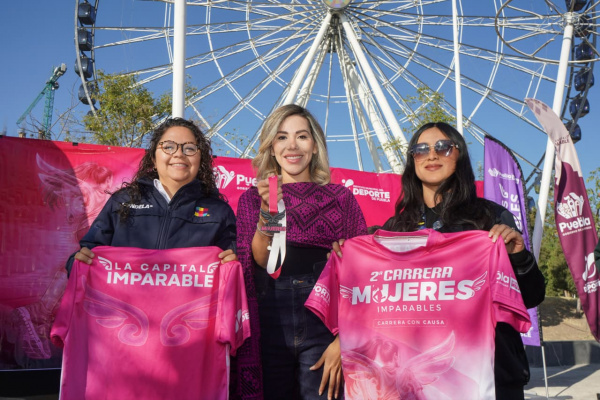 Presenta Gobierno de Pepe Chedraui medalla y playera de la 2&ordf; edici&oacute;n de la &ldquo;Carrera Mujeres Imparables&rdquo;