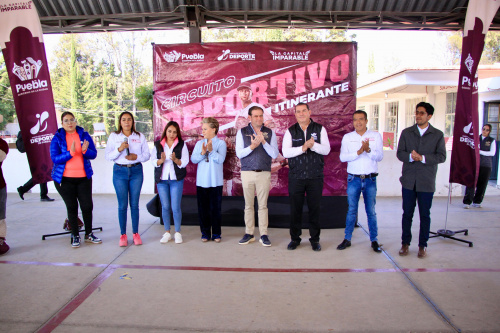 Realiza el IMDP el Circuito Deportivo Itinerante en Romero Vargas