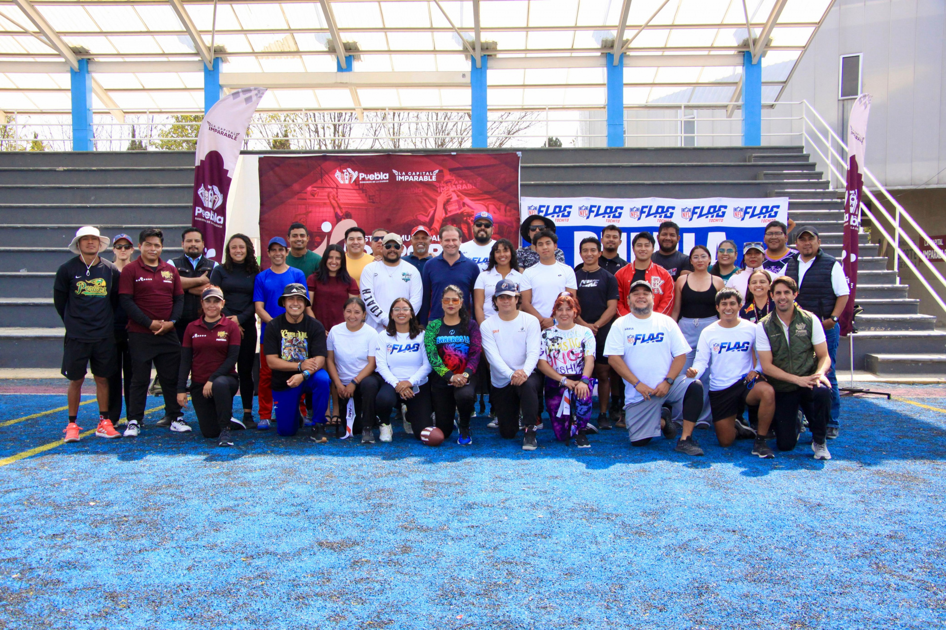 Gobierno de Pepe Chedraui sigue transformando el deporte en la capital al hacer alianza con la NFL FLAG y Denver Broncos Flag