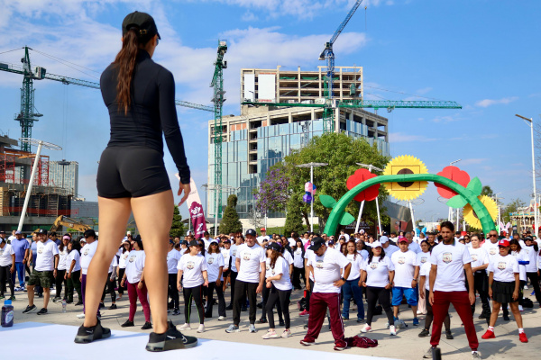 Gobierno de Pepe Chedraui conmemora el D&iacute;a de la Actividad F&iacute;sica con activaci&oacute;n masiva