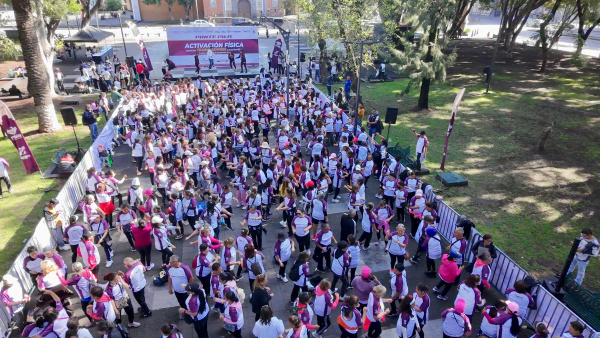 Participa el Instituto Municipal del Deporte de Puebla en activación física “Ponte Pila”