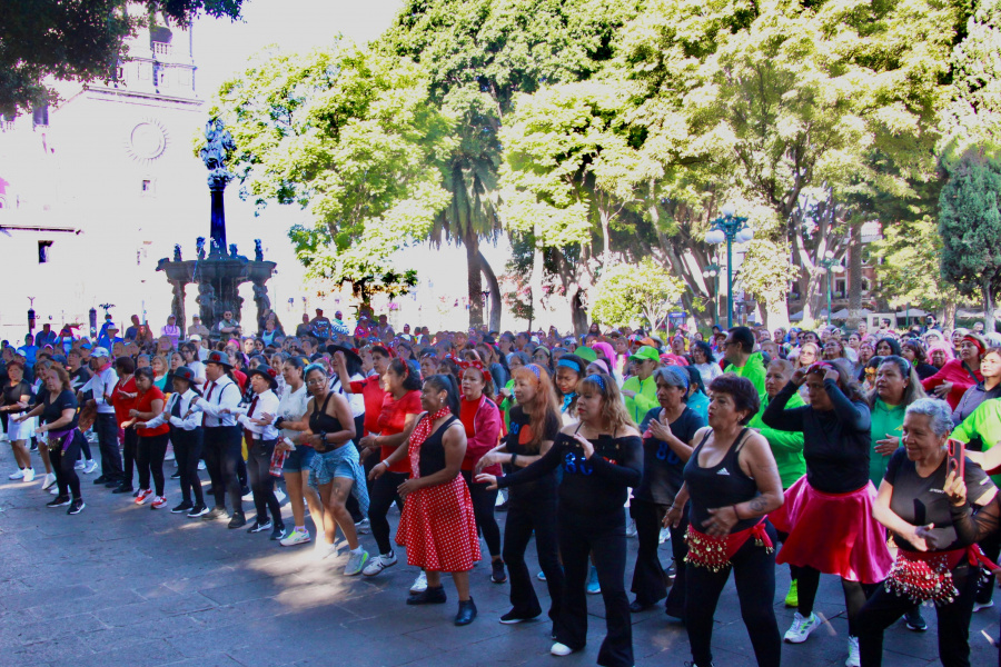 Celebra IMDP Día del Abue con activación física masiva