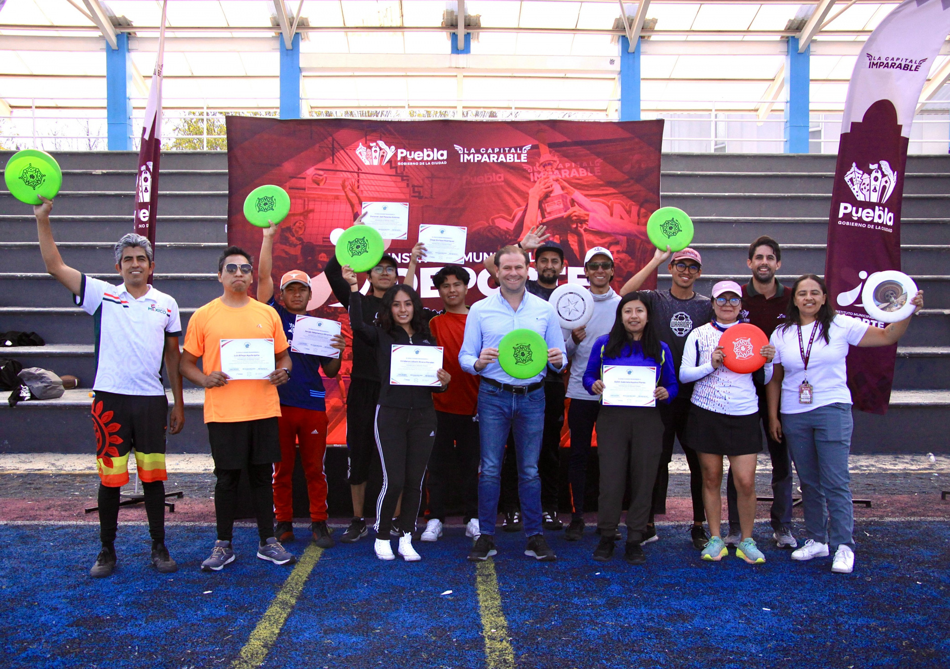 Pepe Chedraui impulsa la primera capacitaci&oacute;n de Ultimate Frisbee en la capital