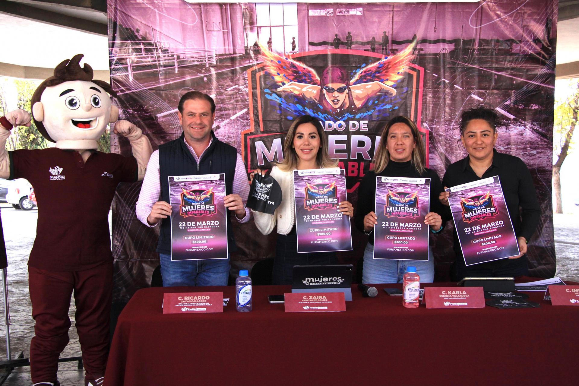 Anuncia Gobierno de Pepe Chedraui &ldquo;Nado de Mujeres Imparables&rdquo;