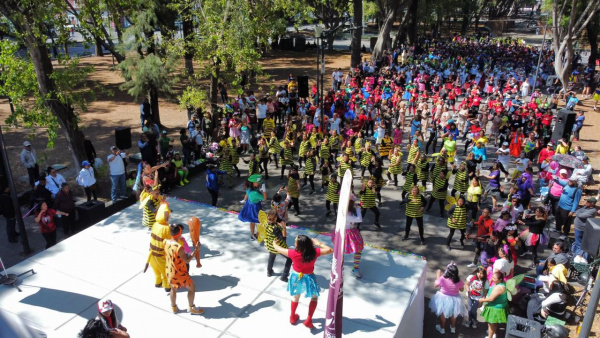 Celebró IMDP el Día de la Niñez con la activación física de más de mil participantes