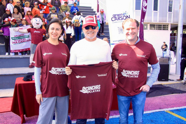 Puebla ser&aacute; el primer municipio del pa&iacute;s en rehabilitar espacios deportivos con programa &ldquo;Canchas x Latas&rdquo;