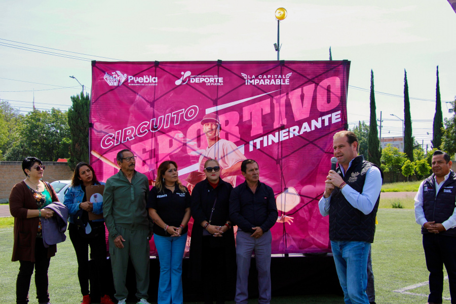 Activa IMDP a San Felipe Hueyotlipan con el Circuito Deportivo Itinerante