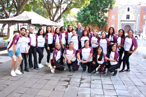 Participa el Instituto Municipal del Deporte de Puebla en activación física “Ponte Pila”